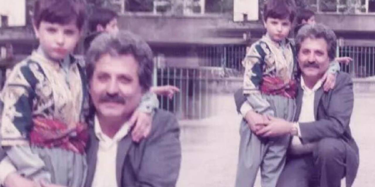Ünlü isimden dikkat çeken paylaşım: 'Babamın bu fotoğrafımızdaki yaşına girdim bu akşam...'
