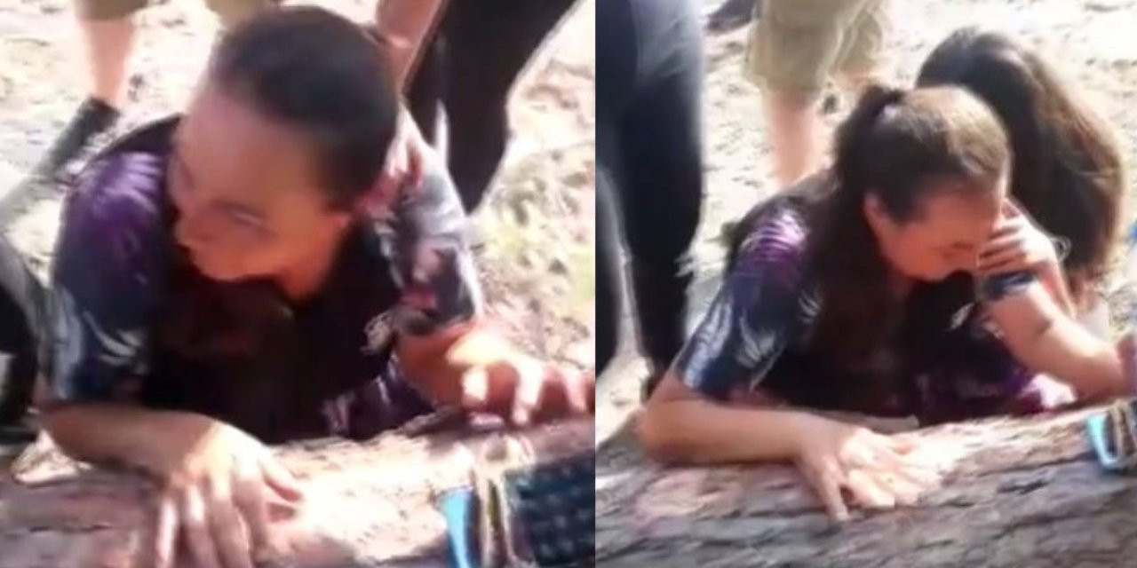 İkizköylü Kadın Kesilen Ağaca Sarılarak Ağladı:4 Senedir Neydi Suçumuz?