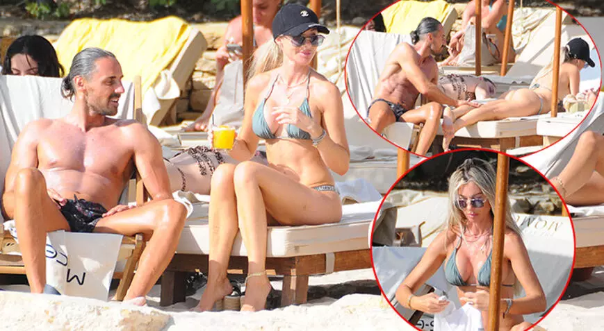 Galatasaray'ın eski kalecisi Aykut Erçetin ile eşinin aşk tatili!