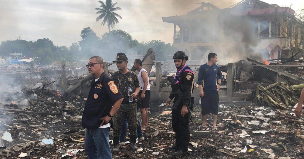 Tayland'da havai fişek deposunda patlama! 9 kişi hayatını kaybetti, 100'den fazla yaralı var