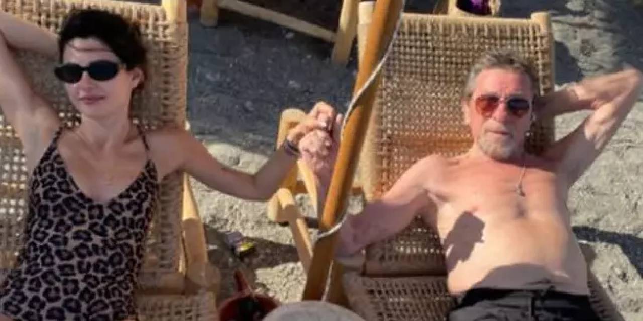 Nesrin Cavadzade ilk aşkı ile el ele poz verdi