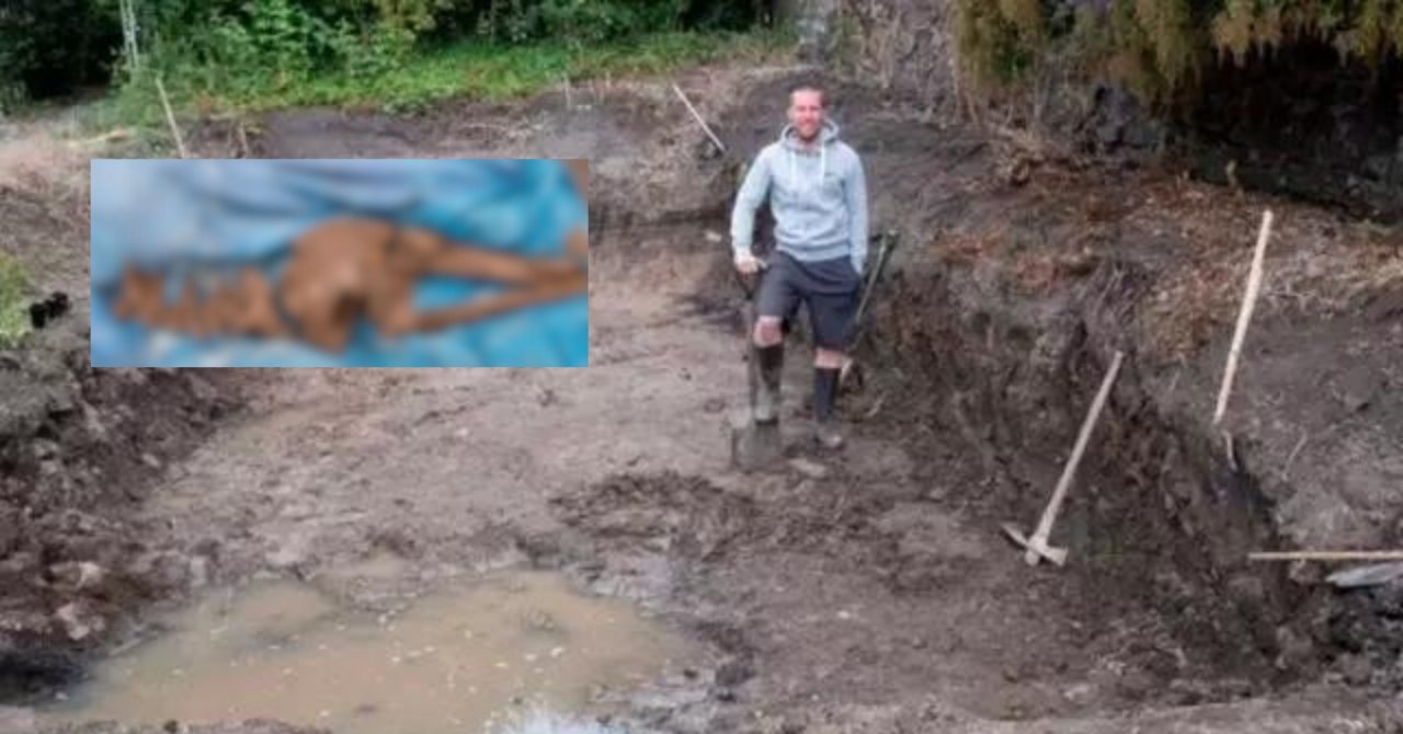 Bahçesine yüzme havuzu yaptırmak istedi! Toprağı kazdıkça öyle bir şey çıktı ki