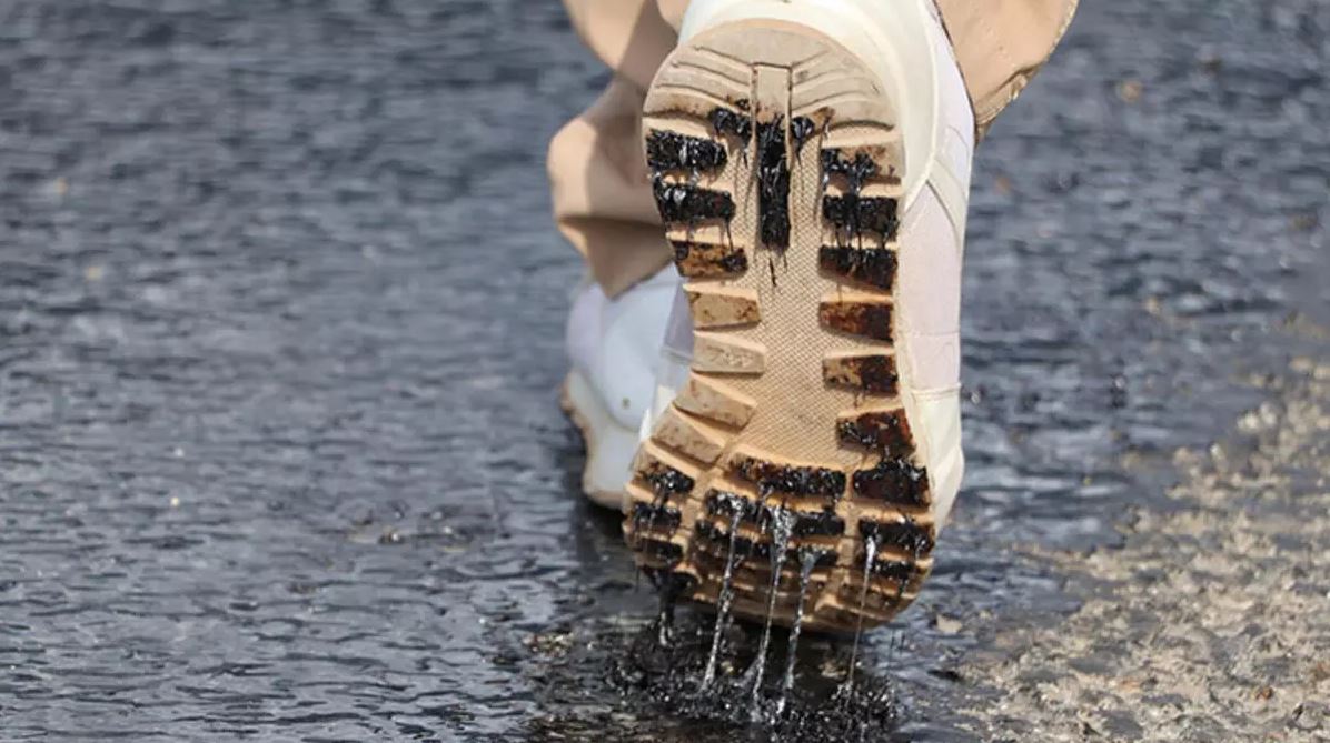 Asfaltta Sıcaklık 65 Derece