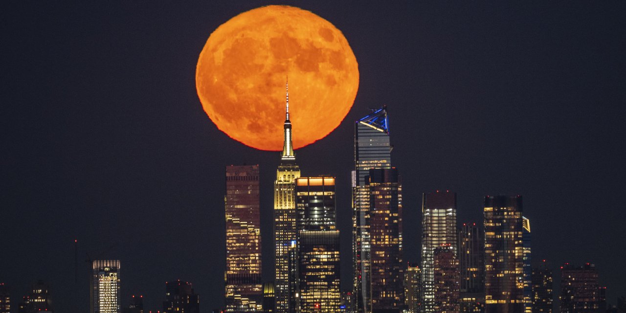 Dünyadan Süper Ay Manzaraları... Süper Ay-Süper Dolunay Nedir?