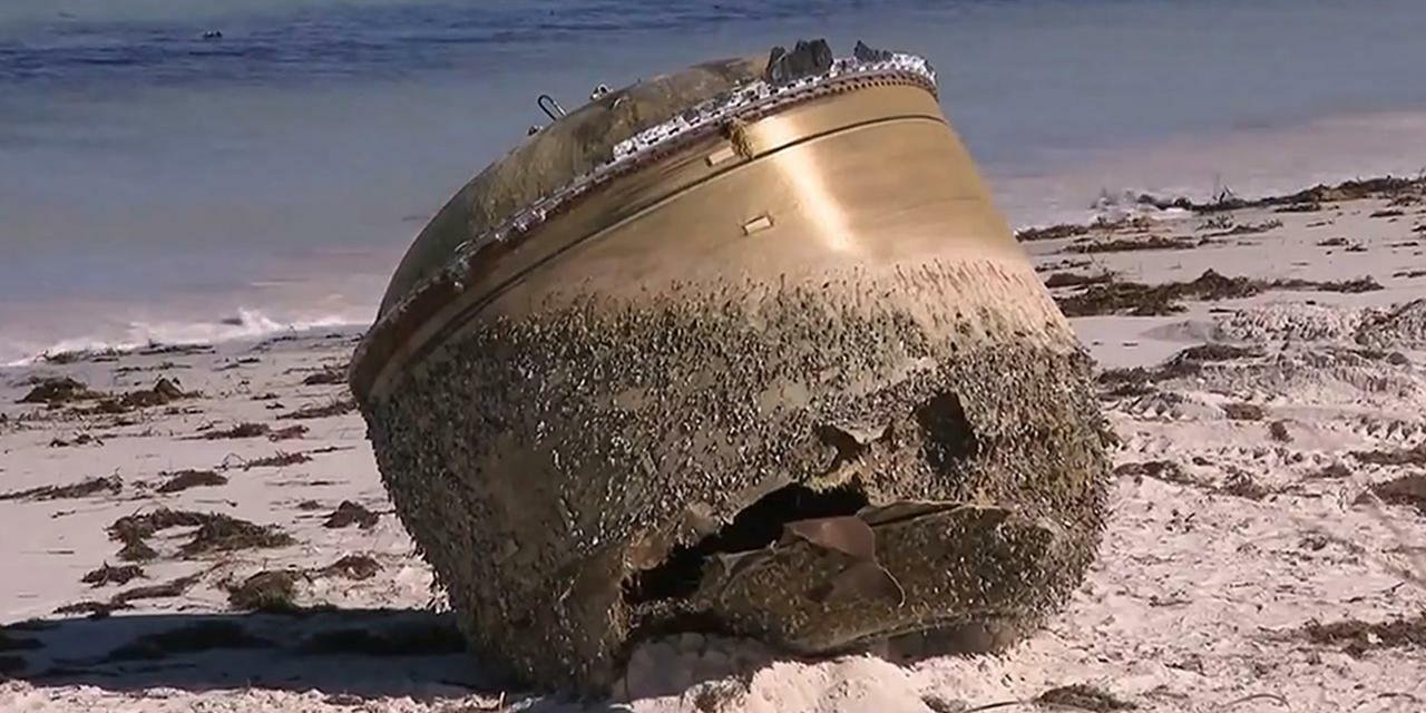 Sahildeki gizemli cismin ne olduğu belli oldu...