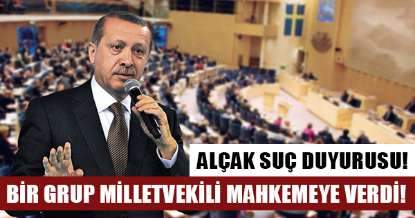 İsveç'ten Cumhurbaşkanı Erdoğan hakkında alçak suç duyurusu!