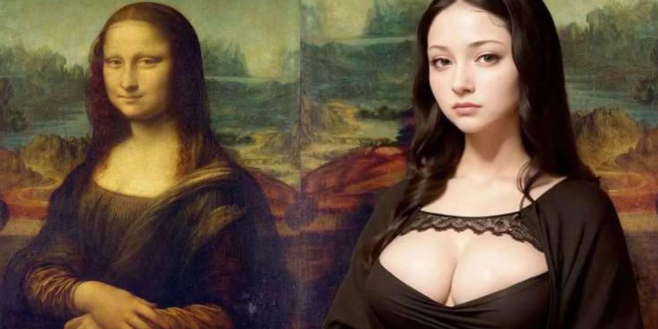 Sosyal medyada tartışma yarattı! Yapay zeka 'modern' Mona Lisa'yı çizdi