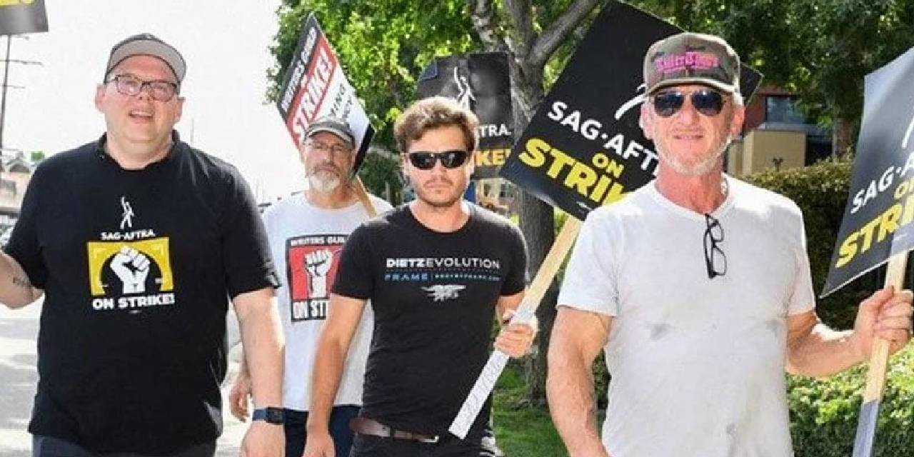 Ünlü oyuncudan Hollywood grevine destek