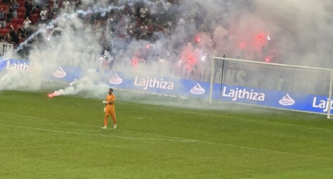 Tirana-Beşiktaş maçı öncesi gerginlik