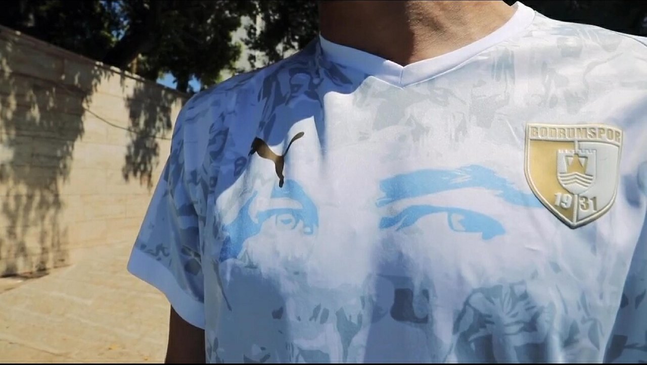 Bodrum FK'dan Cumhuriyet'in 100'üncü yılına özel Atatürk forması
