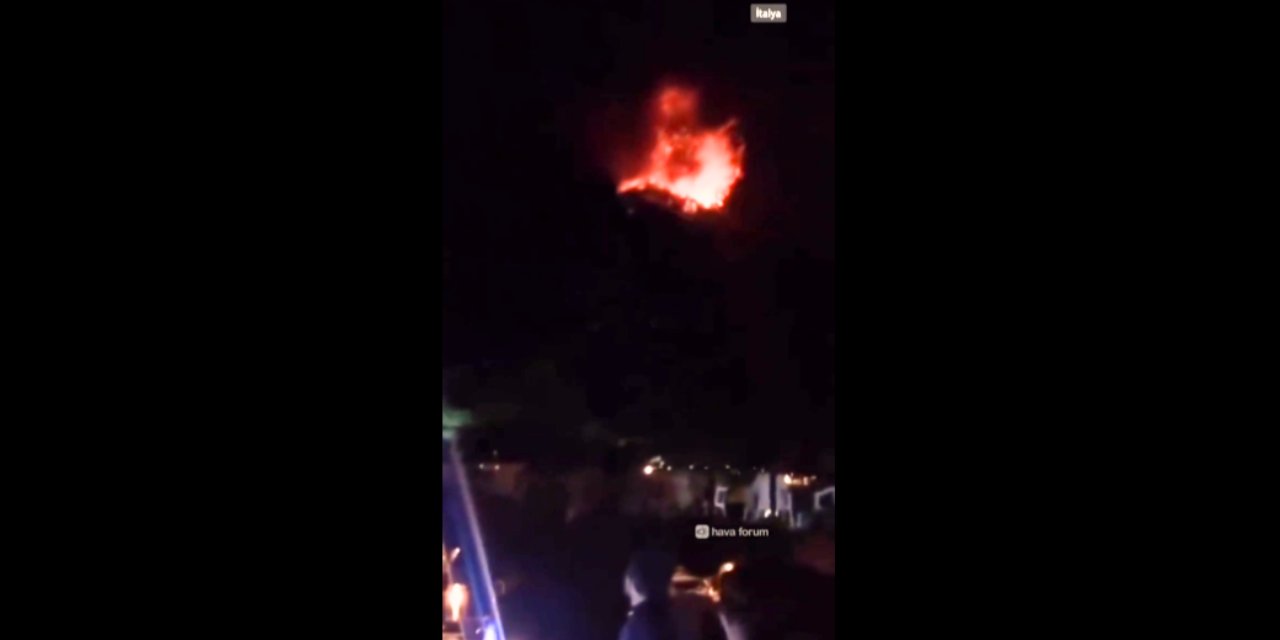 Unutulmaz Akşam Yemeği! Yanardağın Patlamasına Böyle Şahit Oldular