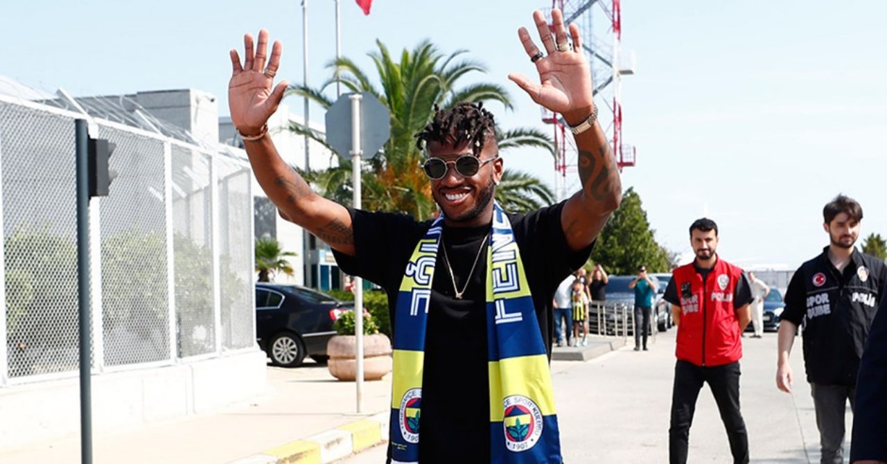 Fenerbahçe'nin yeni transferi Fred İstanbul'da