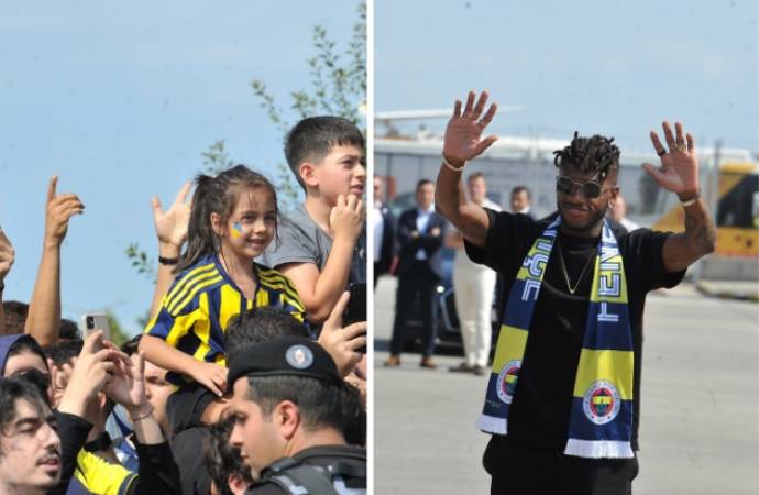 Brezilyalı yıldız Fred’e tezahüratlı karşılama