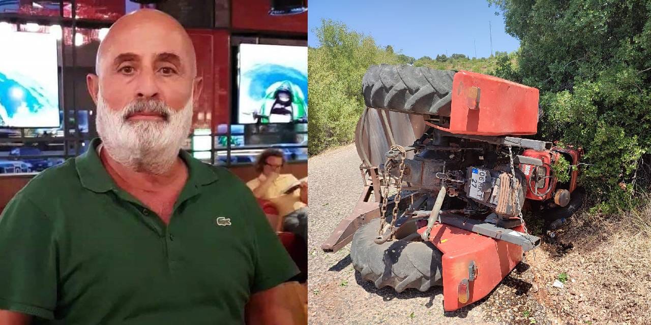 Devrilen traktörün altında kalan çiftçi öldü