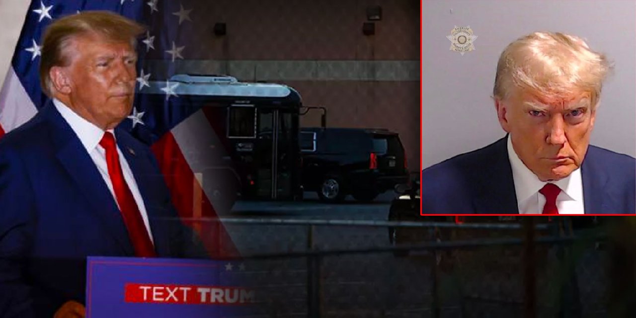 ABD tarihinde bir ilk: Trump cezaevine teslim oldu, sabıka fotoğrafı çekildi