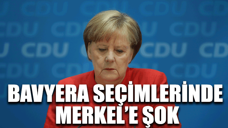 Bavyera seçimlerinde Merkel’e şok
