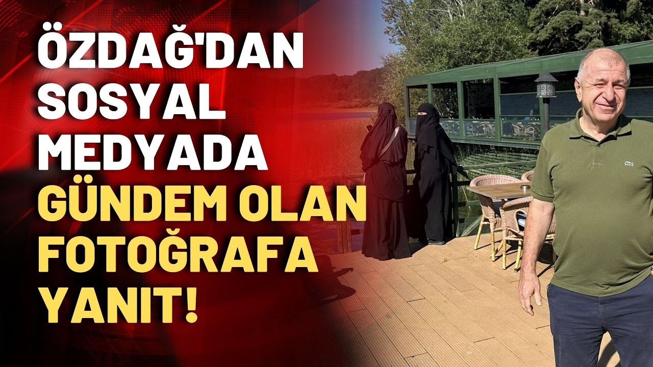 Ümit Özdağ'dan sosyal medyada gündem olan fotoğrafa yanıt!