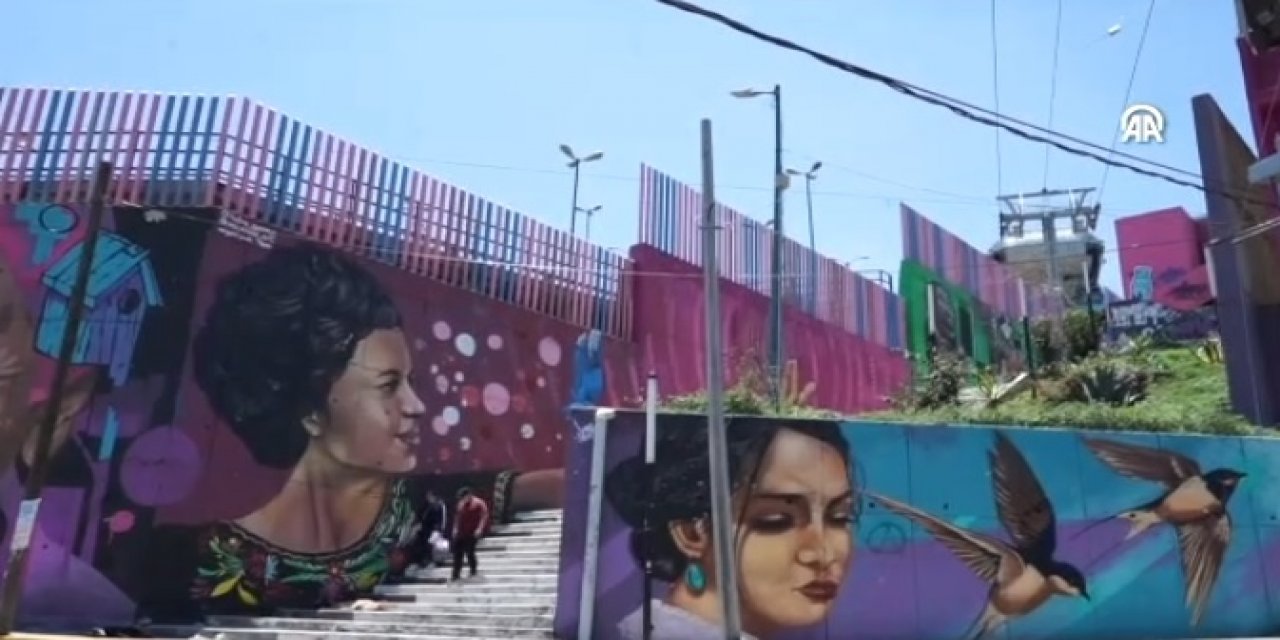 Meksika'nın En Tehlikeli Mahallesinde Renk Cümbüşü