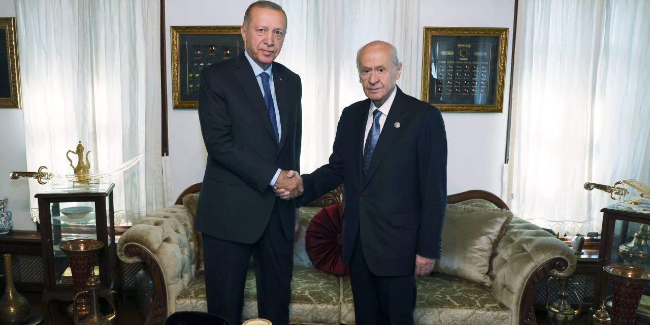 Erdoğan İle Bahçeli'den Sürpriz Görüşme