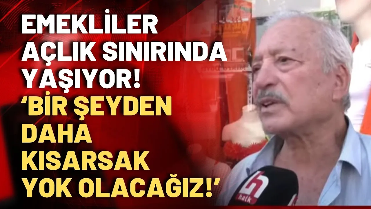 Yoksulluk sınırı 40 bine dayandı: emekliler işte böyle isyan etti!