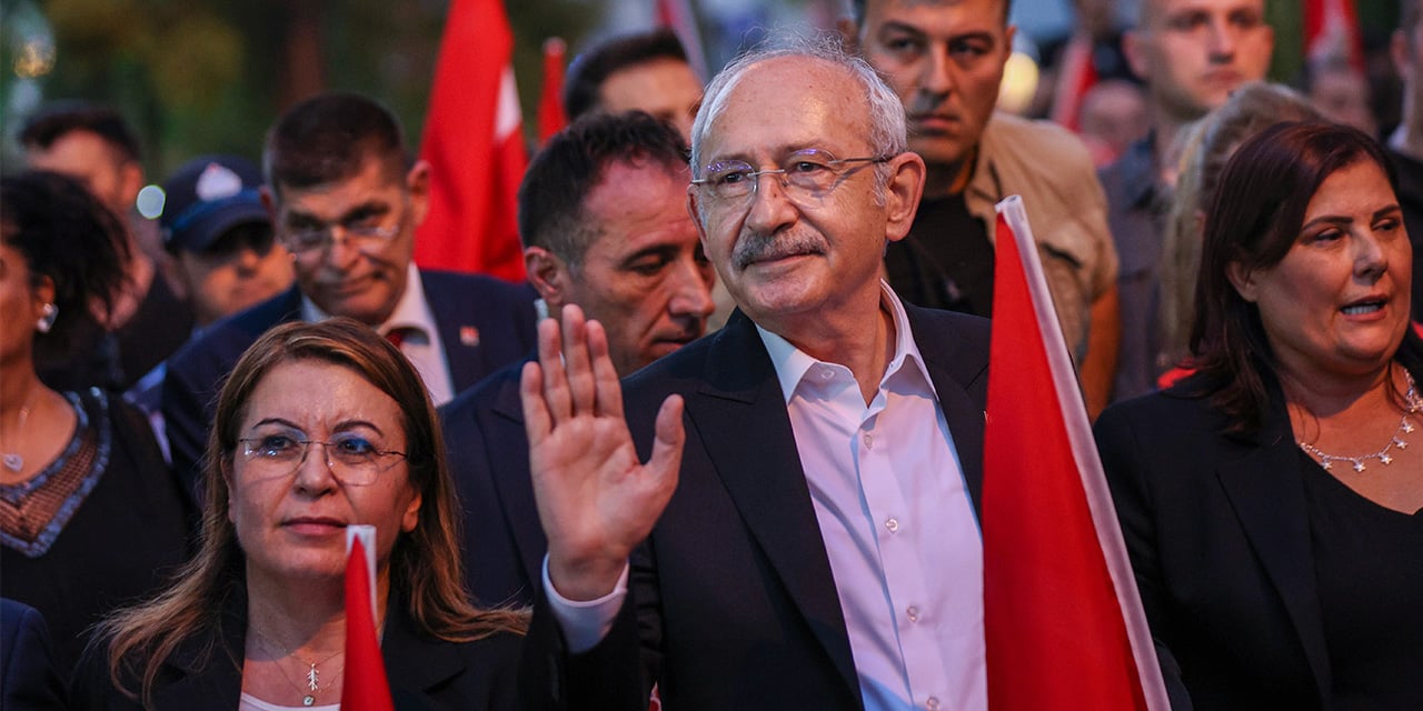 Kılıçdaroğlu, Aydın'da 30 Ağustos Kortejinde