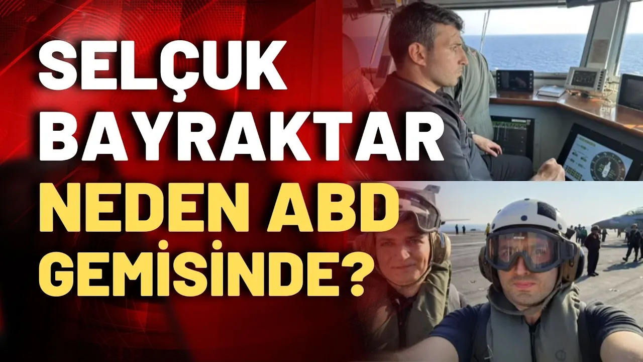 Selçuk Bayraktar neden ABD uçak gemisinde ağırlandı?