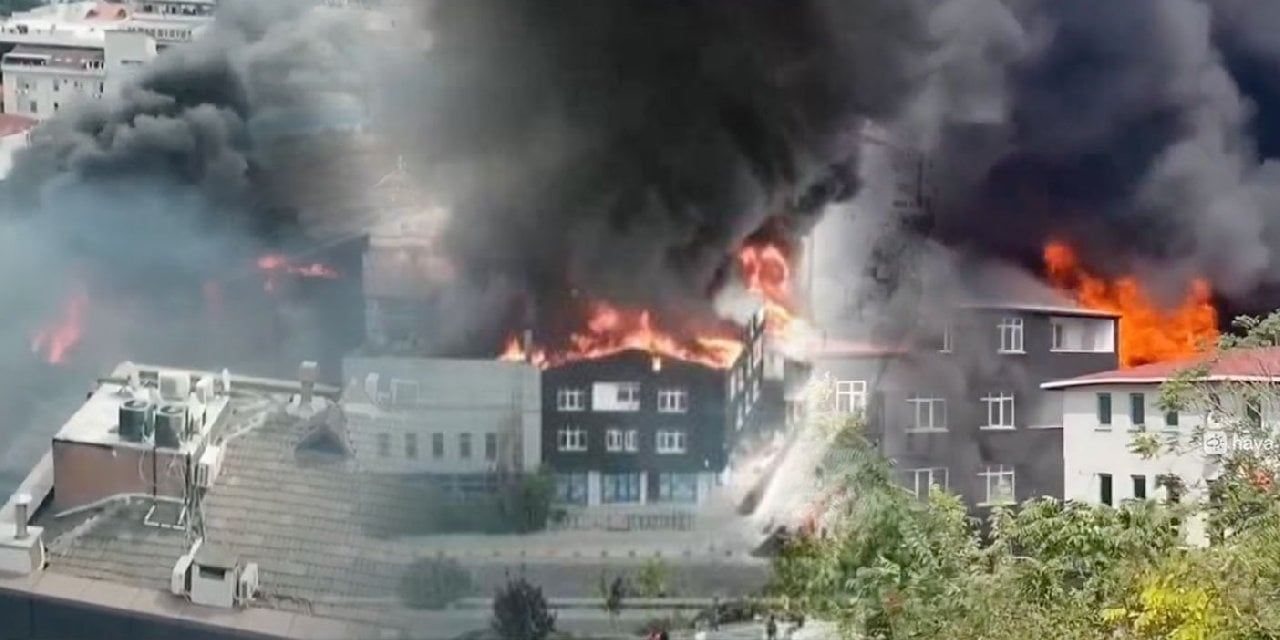 Ataşehir'de saatler süren kâbus! Spor salonunda yangın: Çevredeki ev ve iş yerlerine de sıçradı