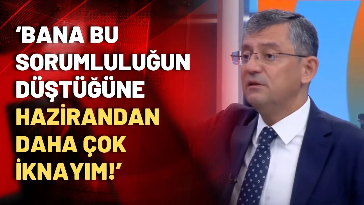 Özgür Özel'den genel başkanlık çıkışı: CHP'nin iyi yönetilmeye ihtiyacı var!