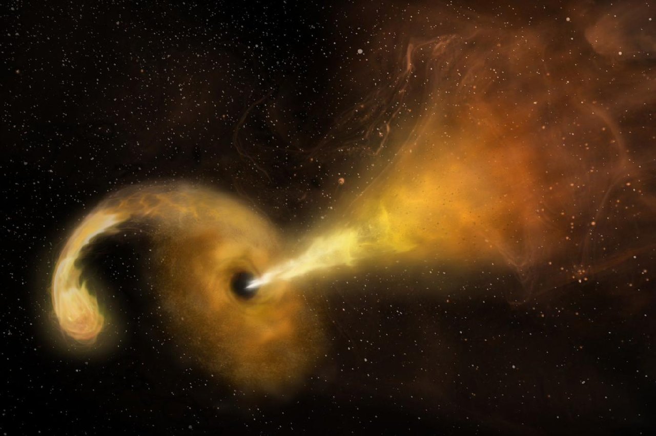 Kara Delikler Yıllar Önce Yuttukları Yıldızları Geğiriyor