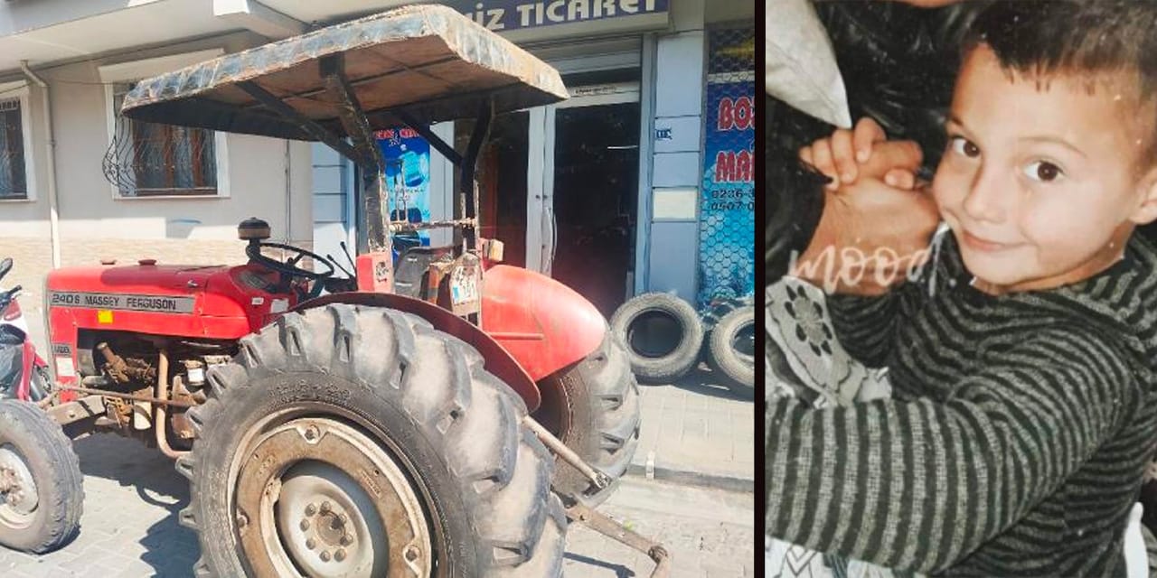 Kahreden Olay... Babasının Kullandığı Traktörden Düşüp Altında Kalan Eymen, Hayatını Kaybetti...