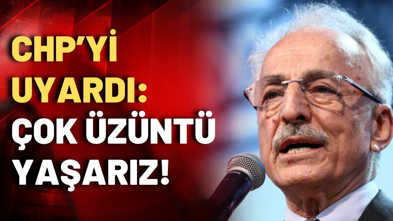 SHP Eski Genel Başkanı Murat Karayalçın: CHP'de oligarşik bir yapı var!