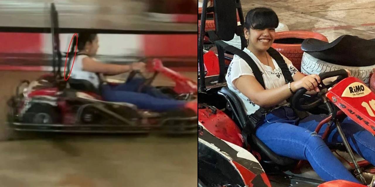Saçları Go Kartın Motoruna Takıldı...Genç Kız Felaketi Yaşamadın Birkaç Saniye Önce Bu Fotoğraf Çekildi