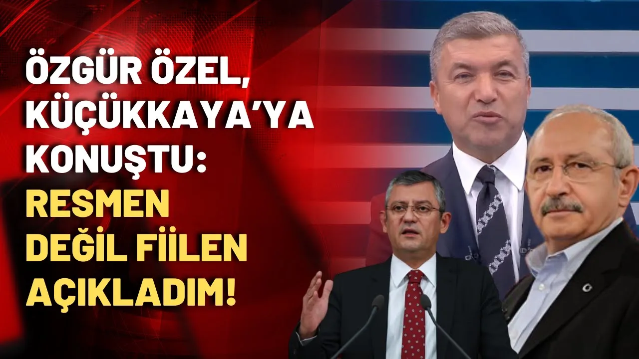 SICAK GELİŞME! Özgür Özel, Kemal Kılıçdaroğlu'ndan ne istedi? İsmail Küçükkaya açıkladı!