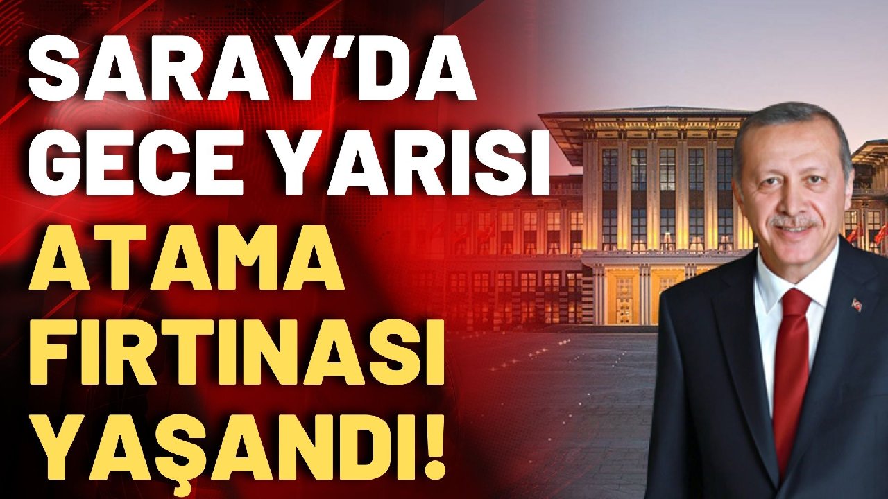 Erdoğan’dan yeni atama kararları: Birçok bürokratın yeri değişti