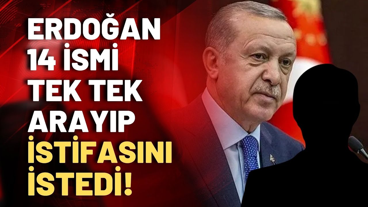 Görevden alma değil istifa, Erdoğan'ın 14 danışmanı gitti: İşte o isimler!