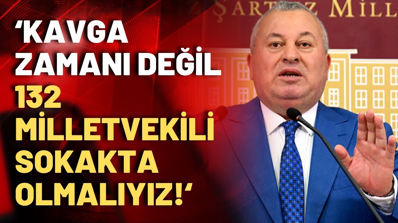 Cemal Enginyurt'tan muhalefete serzeniş: Hep birlikte saraya yürüyelim!