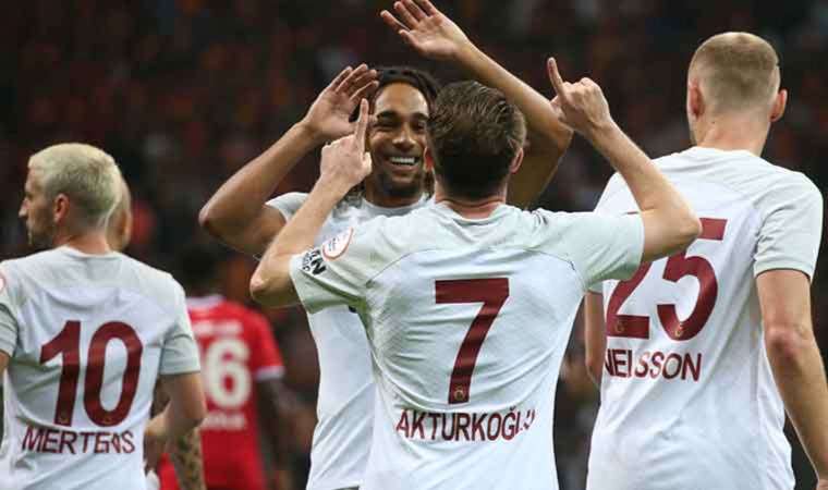 Galatasaray Samsun karşısında 4 golle galip