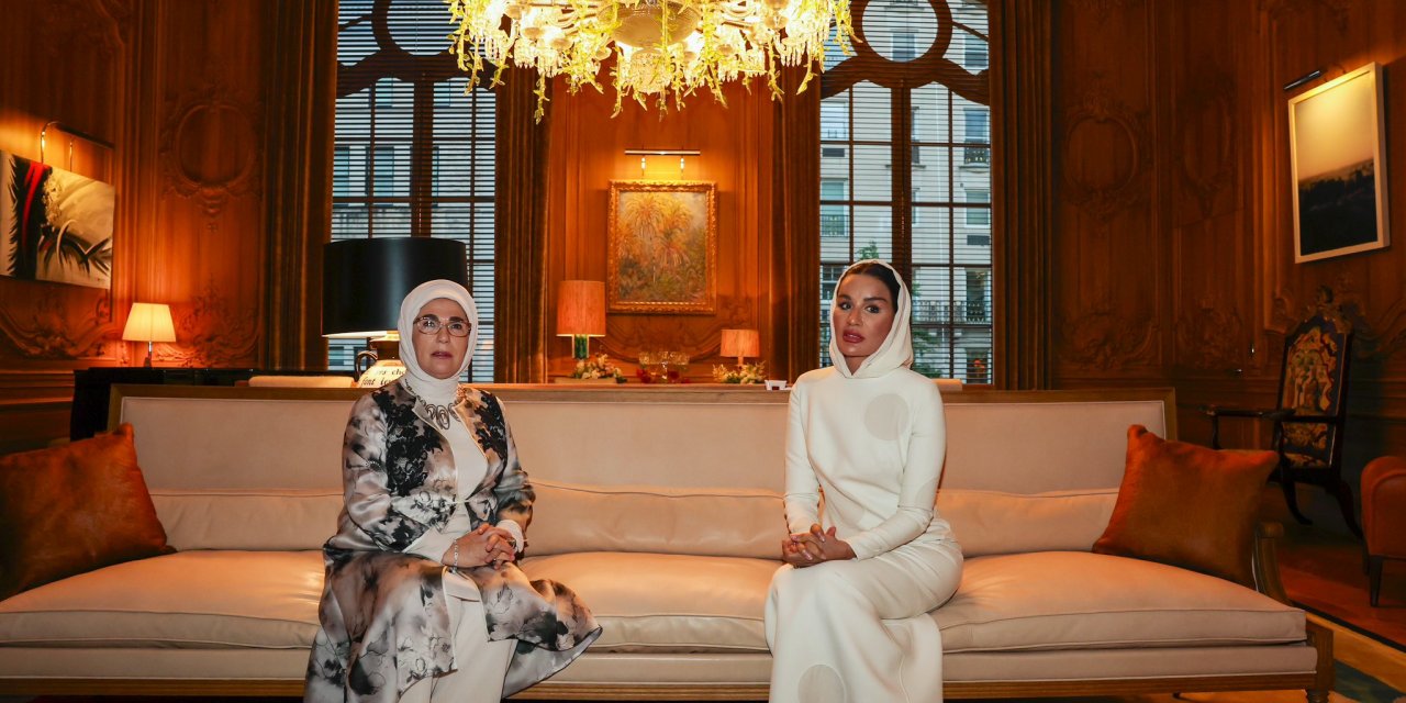 Emine Erdoğan İle Katar Emiri Al Sani’nin Annesi Bir Araya Geldi