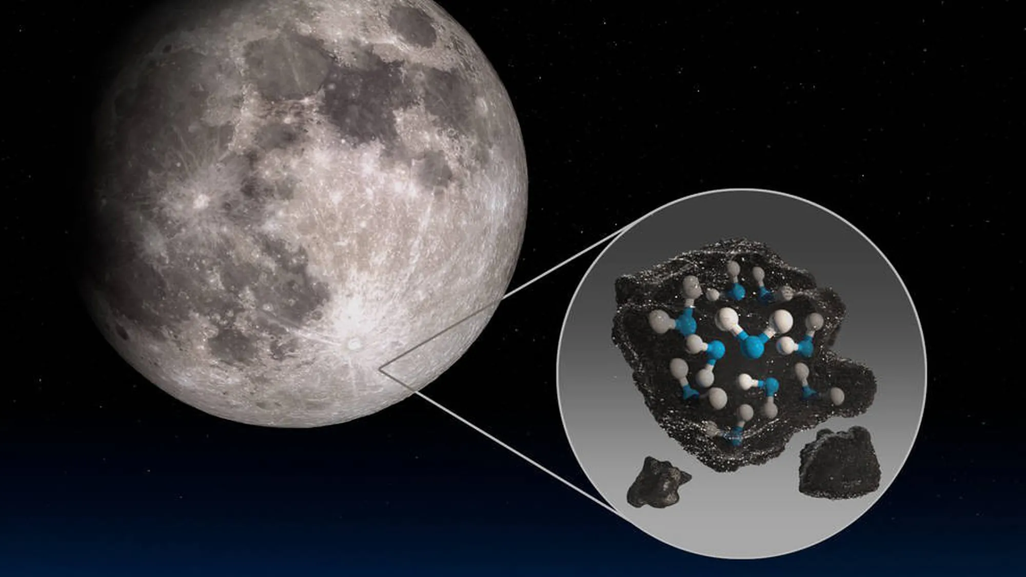 Büyük Bir Sır Çözülüyor Mu? Ay'da Sandığımızdan da Fazla Su Olduğu Ortaya Çıktı: Ay'ın Güneş Alan Yerlerinde de Su Bulundu!