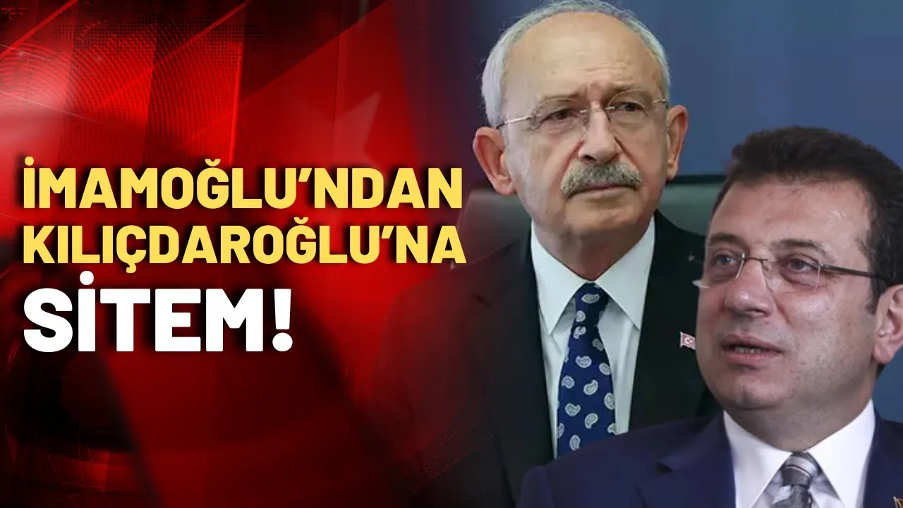 Ekrem İmamoğlu'ndan, Kemal Kılıçdaroğlu'na sitem telefonu!