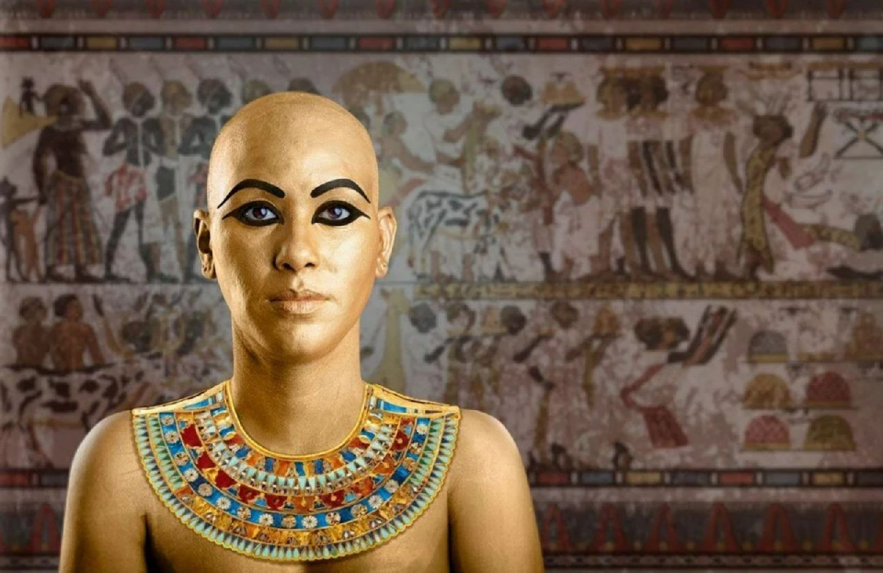 Hayal ettiğiniz gibi değilmiş... Firavun'un gerçek yüzü tam 3 bin yıl sonra ortaya çıktı.