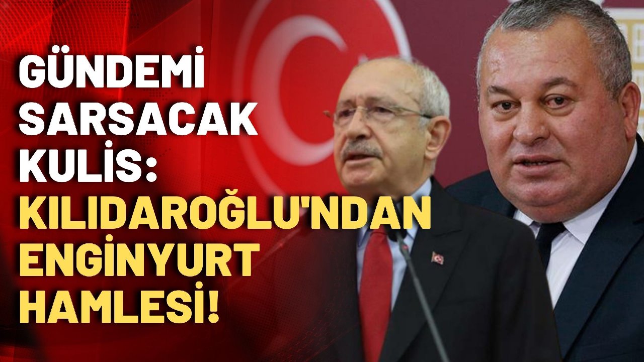 CHP lideri Kemal Kılıçdaroğlu, Cemal Enginyurt'u hangi belediyeden aday gösterecek? İşte kulis!