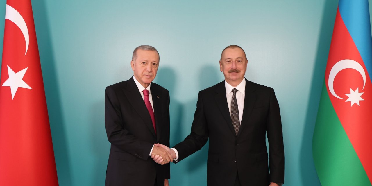 Erdoğan, Aliyev İle Görüştü