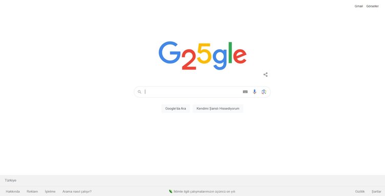 Google 25. Doğum Gününü Doodle İle Kutladı! Google Ne Zaman, Nerede Kuruldu?