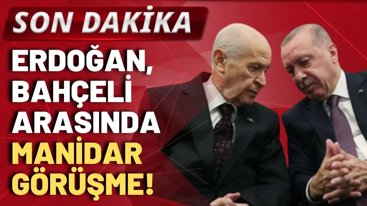 SON DAKİKA! Devlet Bahçeli'nin Soylu'ya destek mesajının ardından Erdoğan ile manidar görüşme!