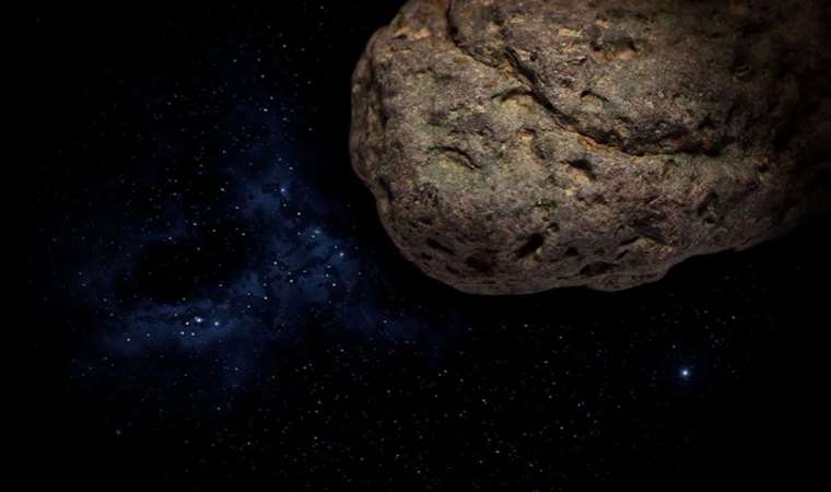 Korkutan Keşif... Dünyaya yaklaşan asteroidden alınan parçada tanımlayan siyah bir nesne keşfedildi