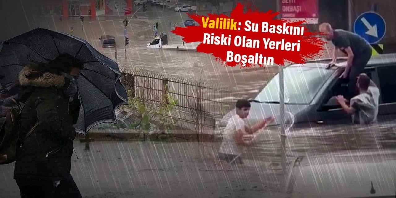 İstanbul İçin AFAD Ve Validen Peş Peşe Sel Uyarısı...