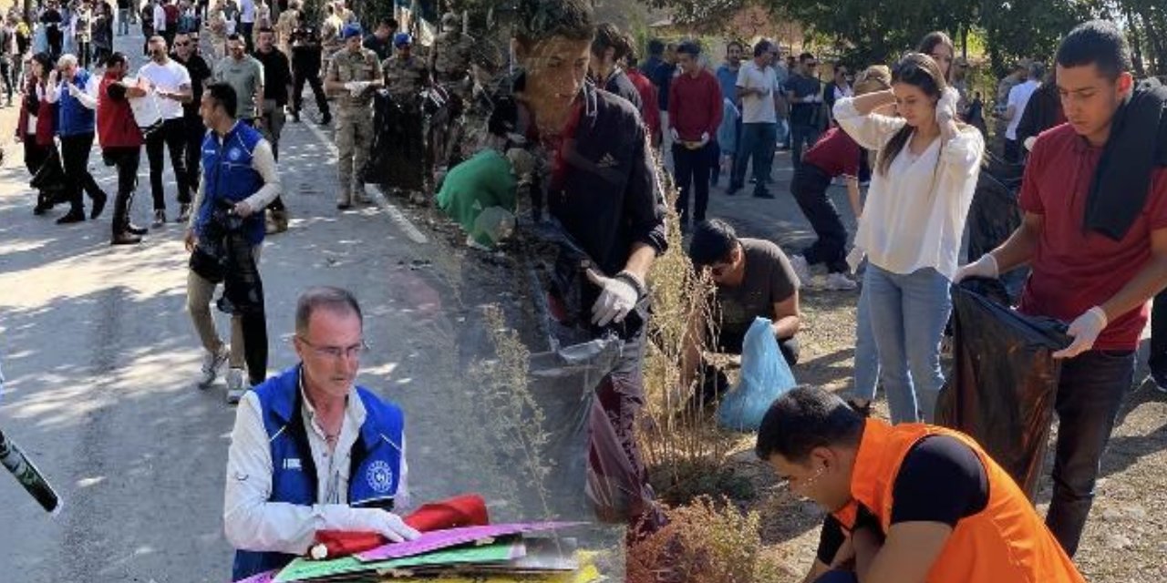 Turistler Gitti, Çöpleri Kaldı; 200 Kişi Çöpleri Topladı