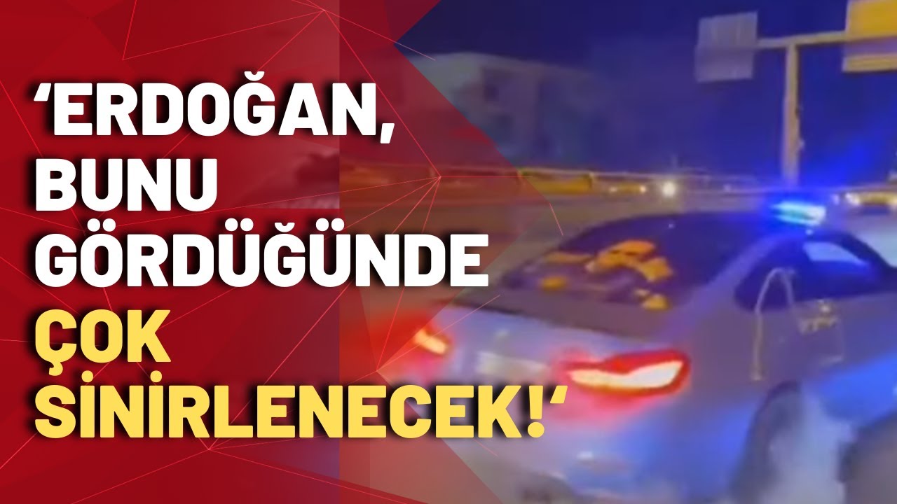 Pudracı AKP'li Kürşat Ayvatoğlu geri döndü: Çakarlı son model arabasıyla caka sattı!