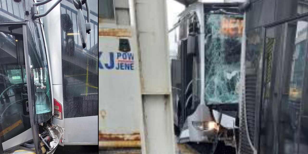 Küçükçekmece'de İki Metrobüs Çarpıştı: Yaralılar Var